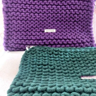 BORSA CHUNKY VERDE BOSCO