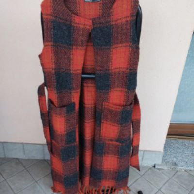 Cappotto senza maniche Mathilda J taglia M Nuovo