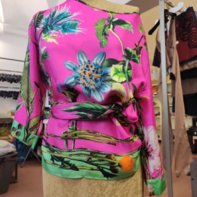 Clips blusa in seta TG 50