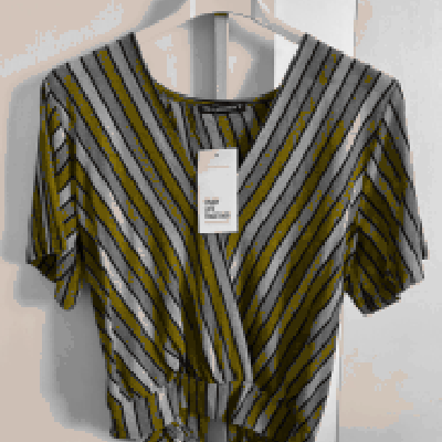 Blusa lurex maniche corte Terranova,