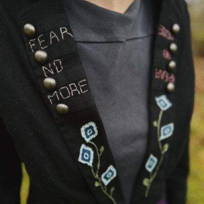 hand embroidery jacket One piece 