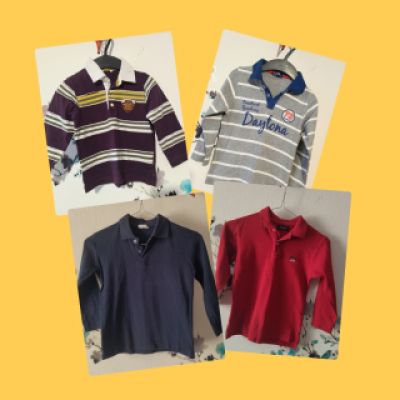 Polo bimbo manica lunga 4 anni