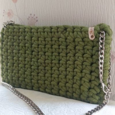 BORSA CHUNKY VERDE MILITARE