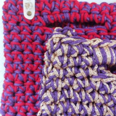 MINI TRACOLLA VIOLA ROSA