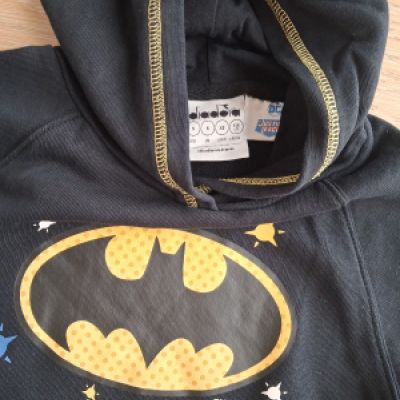 FELPA BATMAN DI DIADORA PER BAMBINO 5 ANNI