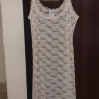 sottoveste pizzo bianco