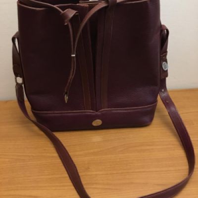 Borsa a secchiello in pelle Cartier