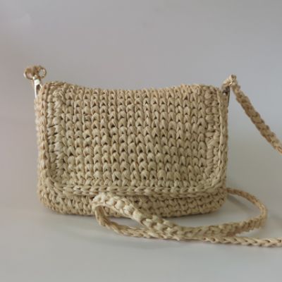 Bustina in Raffia naturale