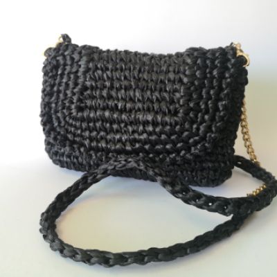 Bustina mini raffia
