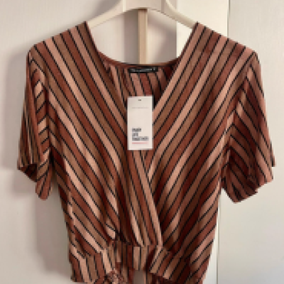 Blusa lurex maniche corte Terranova,