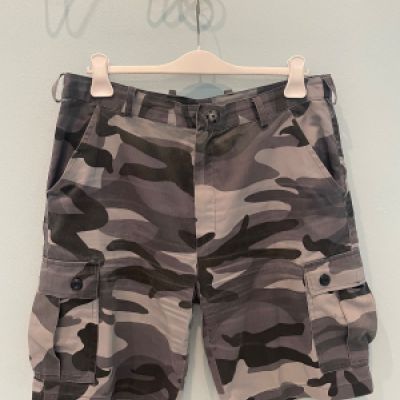 Pantalone militare grigio cargo PA.LE.MA.