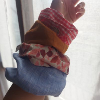 Scrunchies handmade