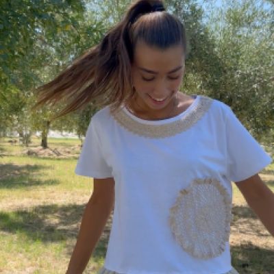 Maglia Centrino con balza